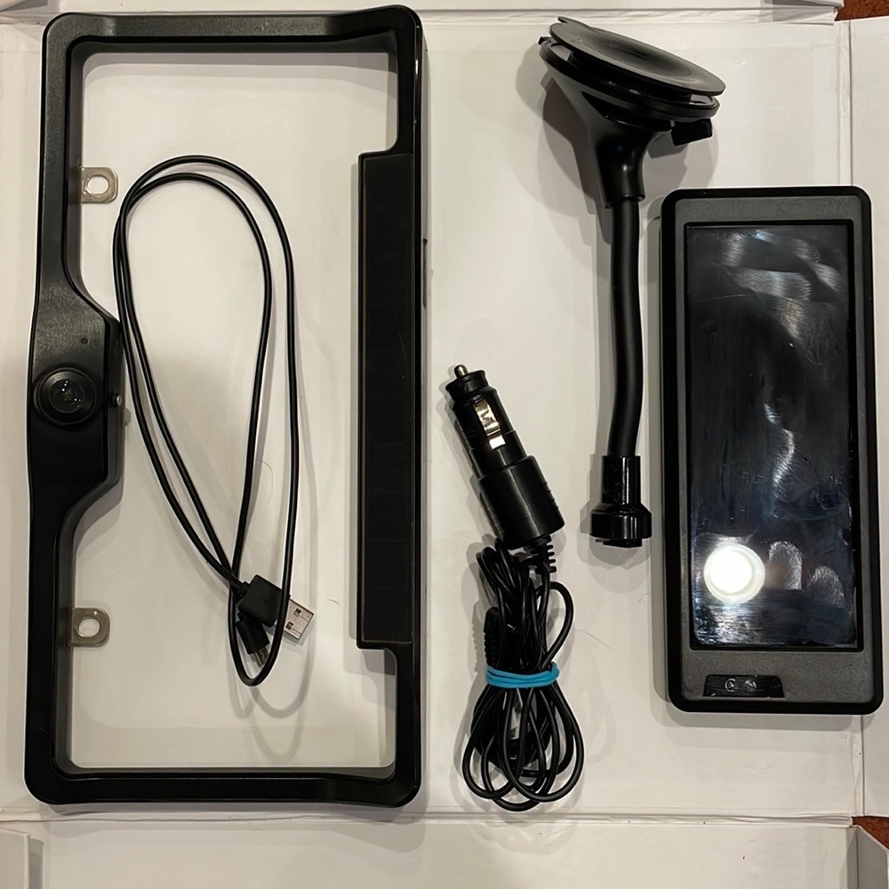 Car backup camera. Type s. Solar.